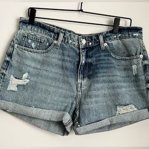 Women’s Lucky Brand Denim Boyfriend Short 7WP10546V00147 size 12